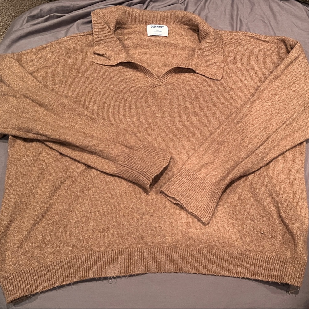 Old Navy Tan Sweater